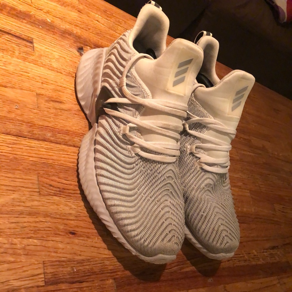 Alpha bounces Adidas shoes